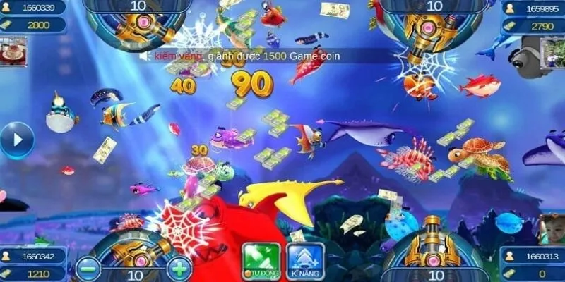 Bắn cá siêu tốc tại 789Bet - Trải nghiệm game bắn cá cực đã 3 Tổng hợp các loại cá và điểm thưởng trong game